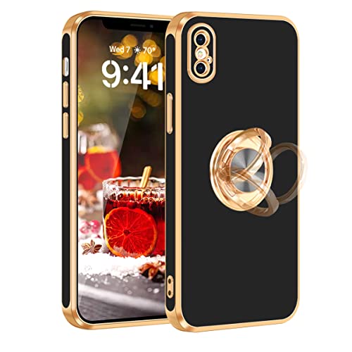 Coque iPhone X/XS Noir idéale pour photos de voyage et sorties