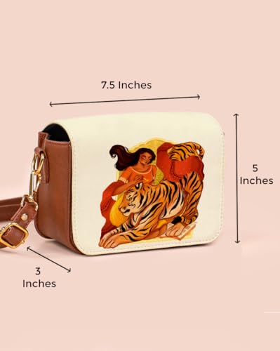 Image of Kalankit Rakhi Gift Hamper For Sister | Rakhi Gift For Girls, Sling Bag For Women, Travel Crossbody Bags, Stylish Cross Sling Bags for Woman | Rakhi Gifts For Sister, Gifts for Rakshabandhan