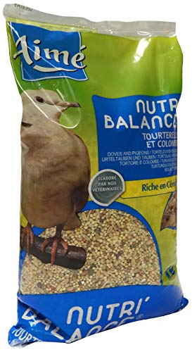 Aime Futter für Turteltauben und Tauben, Nutri 'Balance Mahlzeit für Turteltauben und Tauben, 1 kg