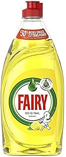 Fairy Lemon Washing Up Liquid 433ml Case of 6