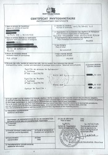 Bourbon Vanille Pulver aus Madagaskar - 40g Beutel - Premium Qualität - Unerschöpft - ungesüßt - 100% natürlich - ideal für Gebäck und Desserts