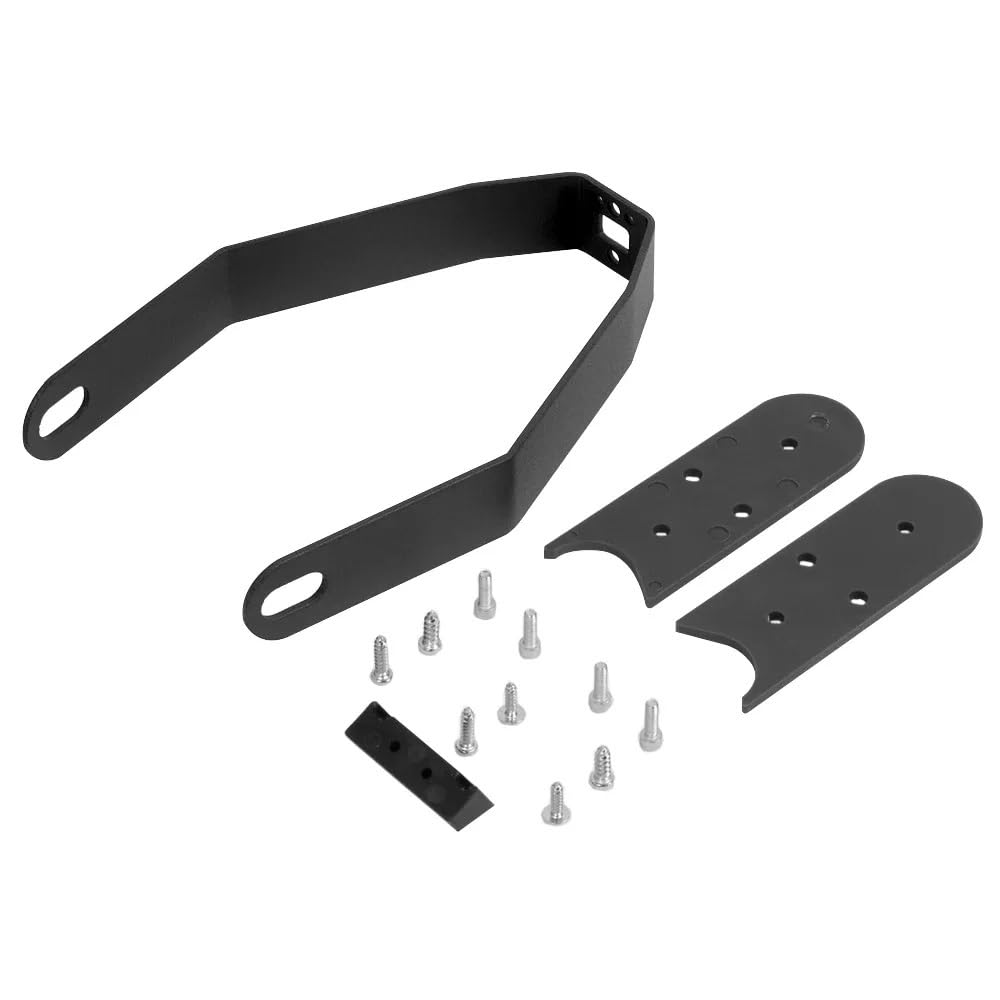 YTQMoreBNZ Rear Fender Support Bracket For Xiaomi M365 Pro 1S Pro2 Electric Scooter Mudguard Metal Shockproof Protection Gap Cover Pad(Black)