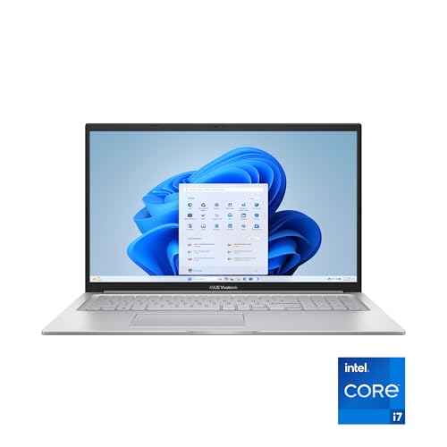 Image of ASUS Vivobook 17 Laptop, 17.3 inch FHD 60Hz Display, Intel Core i7-1355U, Intel Iris Xe Graphics, 16GB Memory, 1TB Storage, Cool Silver, F1704VA-ES76