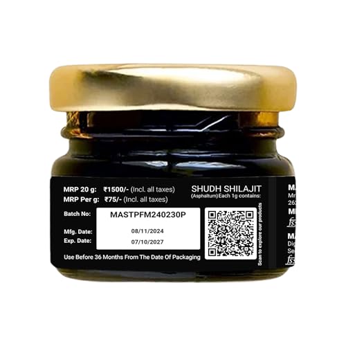 Image of Shilajit Resin 20g | Pure Himalayan Shilajeet for Men & Women | Rich in Fulvic Acid & 85+ Minerals | Supports Strength, Stamina & Recovery
