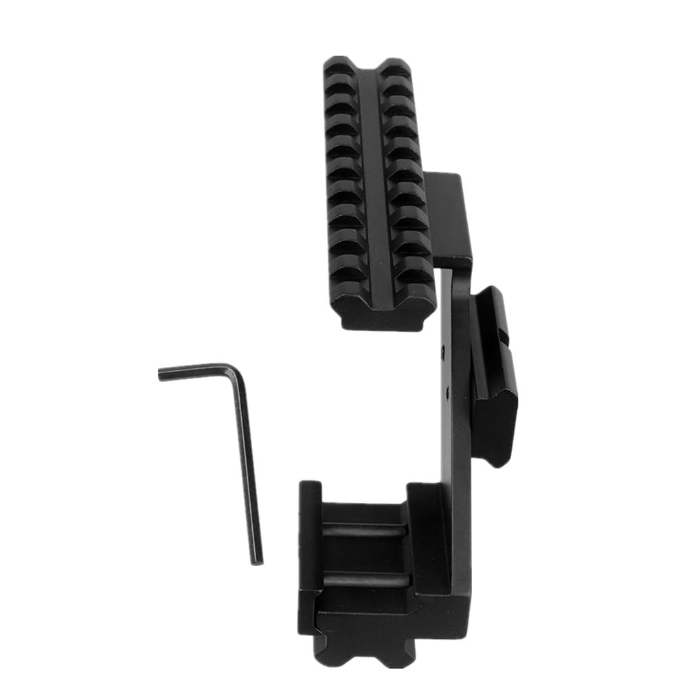 Aluminium 21mm Picatinny Rail Mount for Pistol Sight Mounts with Front Accessory