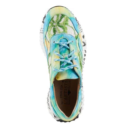 Spring Step L'Artiste Women's Emelie Fashion Sneaker - Stylish Sequin and Embroidered Athletic Shoes for Adventurous Souls4
