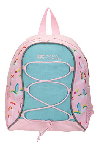 Mountain Warehouse Mochila pequeña de 6 Trek: 2 portabotellas  y cómoda  Bolsa Ligera