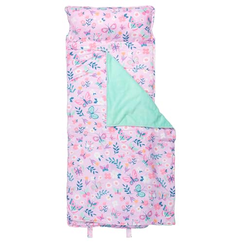 Image of Stephen Joseph, Toddler All Over Print Nap Mat with Soft Blanket and Removable Pillow for Boys & Girls, Kids Sleeping Bag for Elementary, Daycare, Preschool with Carry Handle, Camo
