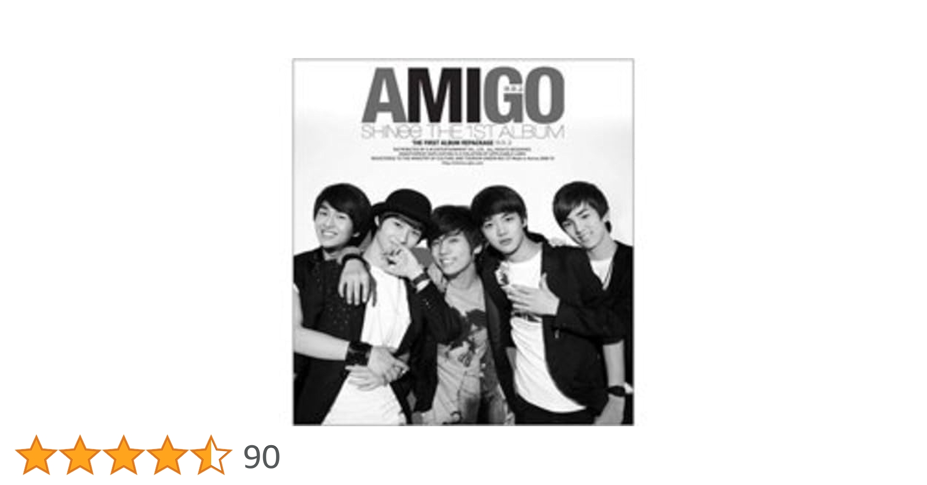 Amazon.co.jp: SHINee 1集 - Amigo (リパッケージ版)(韓国盤