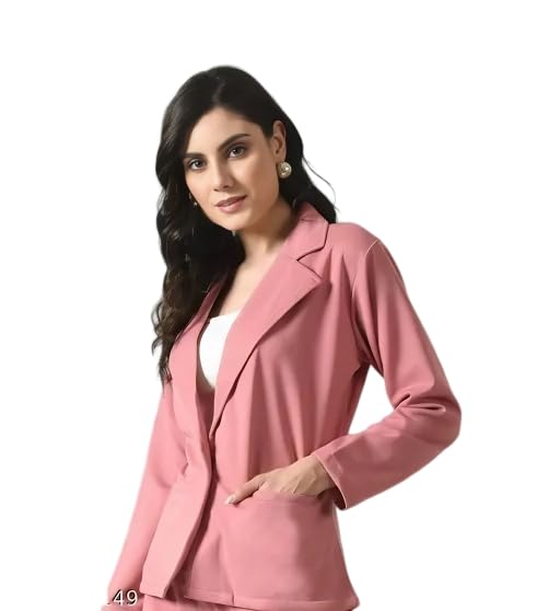 Image of Womens' Lyocell Solid Formal Blazers