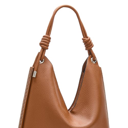 Image of Montana West Hobo Bags for Women Soft Slouchy Top Handle Shoulder Purses Handbag with Knot Strap