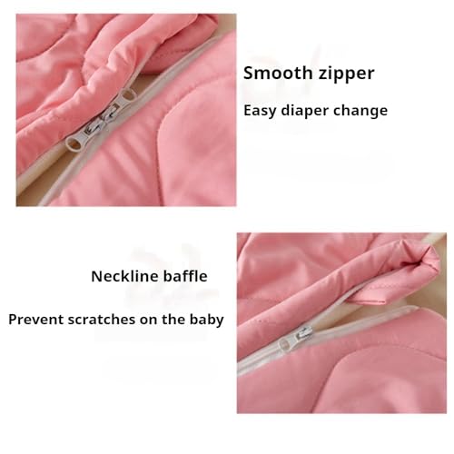 Generic Baby Starfish Onesie, Newborn Winter Jumpsuit, Unisex Sleeping Bag, Thick Cotton Down4