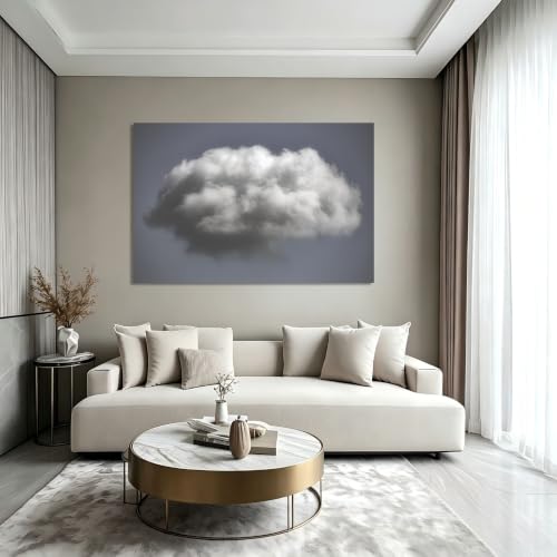 Lienzo de montañas El Cielo Se Oscureció para decoración moderna de salones 4