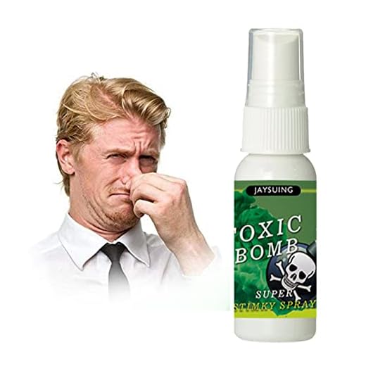 Extra stark stinkspray – giftfri pruttspray flytande | 30 ml tricky smuly flytande fart spray | roliga skämtgåvor och spränger för vuxna eller barn | Luktar som riktigt "dåligt"