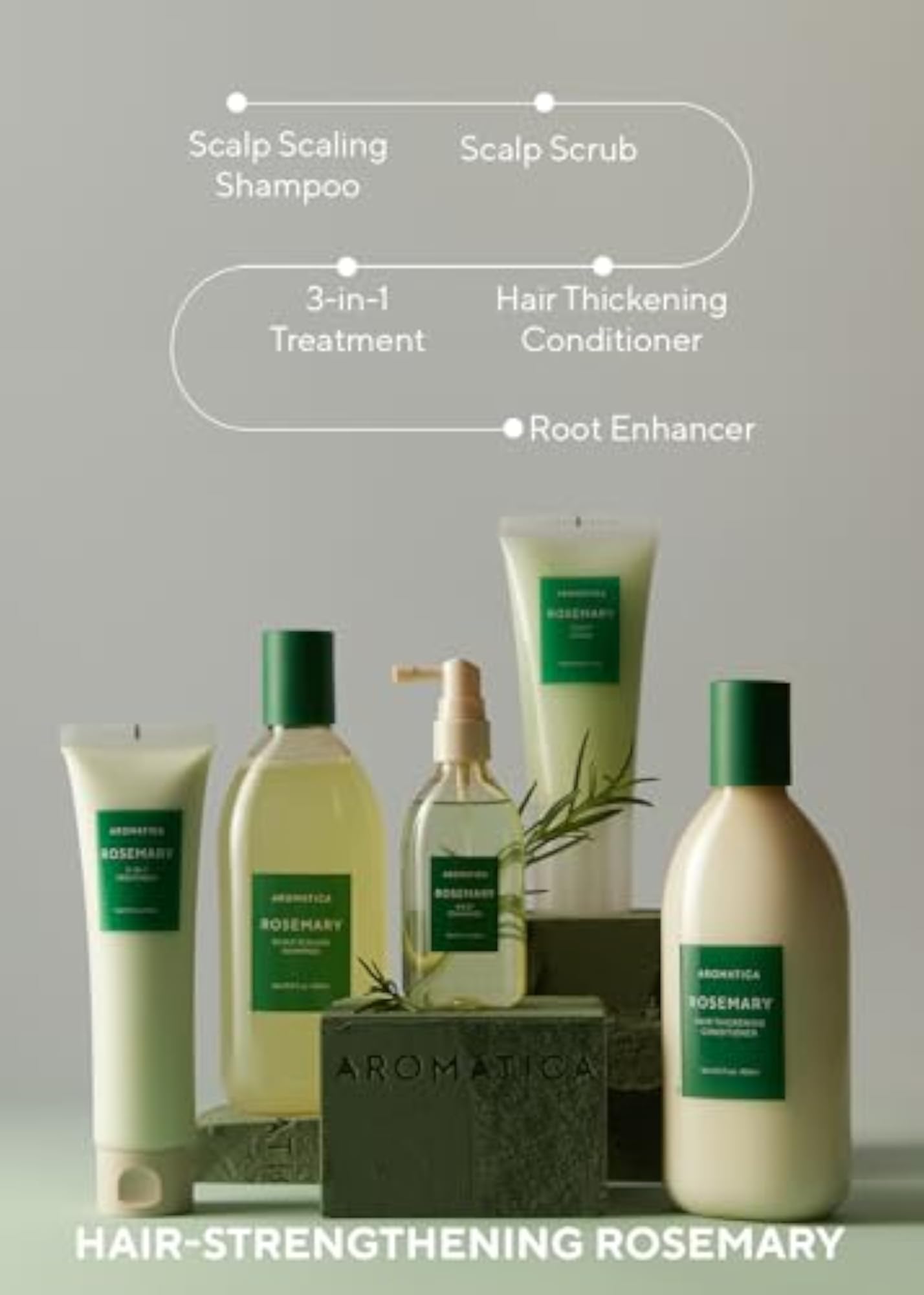 AROMATICA Rosemary Scalp 3-in-1 Treatment