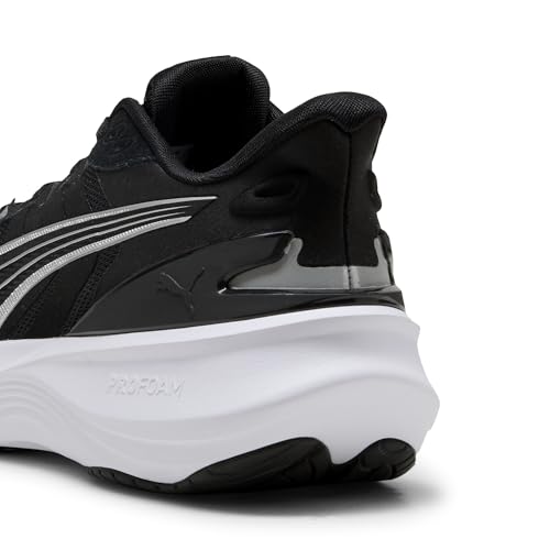 PUMA Puma Men's Pulse Pro Running Shoes, Black-White-Silver AH25, 10