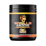 Gorilla Mind Pre Workout - Massive Pumps Laser Focus Energy Power - L-Citrulline, Creatine, L-Tyrosine, Betaine, Hydroprime, Alpha-GPC, 400mg Caffeine, Huperzine A 800g (BlackBerry Lemonade)