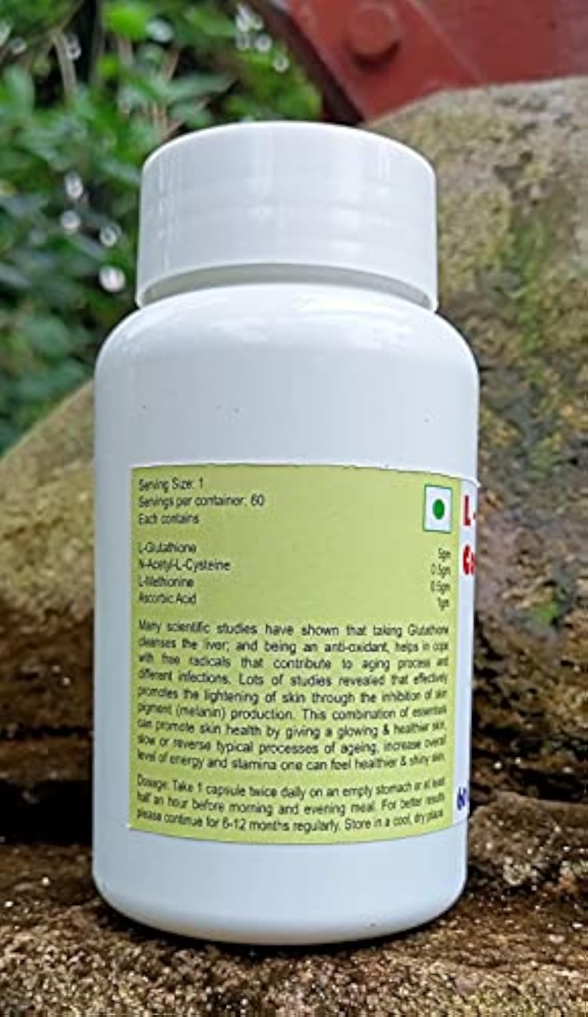 L Glutathione Complex Capsules - 60 Capsules