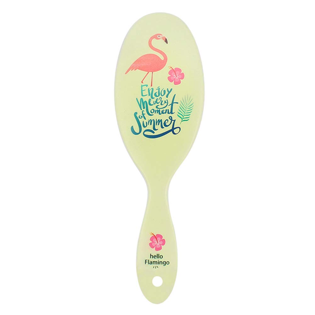 Fancyku Unicorn Detangler Hair Brushes Flamingo Antistatic Massage