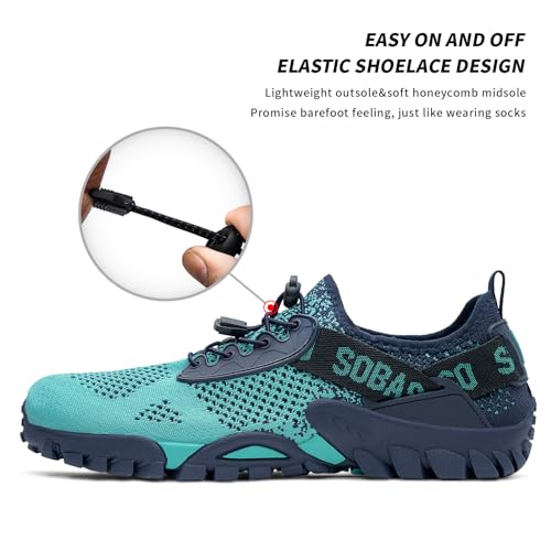 SOBASO Women Water Shoes Men Quick Drying Hiking Swim Beach River Shoes for Fishing Water Sport Diving Sailing Travel4