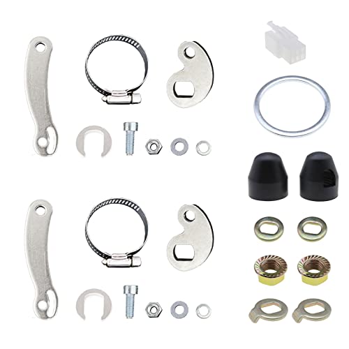 OneGas Kit de conversión de brazo de torsión de tuercas de motor de cubo de bicicleta eléctrica, 26 pulgadas, freno de disco, rueda de aluminio, requiere montaje