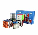 Cuberspeed Speed Cube Set, WCA Magic Cube Bundle 2x2 3x3 4x4 5x5 6x6 7x7 Speed Cube Puzzle Spielzeug...