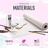 Bryco Goods 18”x2100” (175’) White Kraft Paper Roll for Painting, Drawing, Banner, Bulletin Board, Easel Paper, Floor Covering, Packaging, Shipping, Gift Wrapping, Arts & Crafts – Made in USA #1