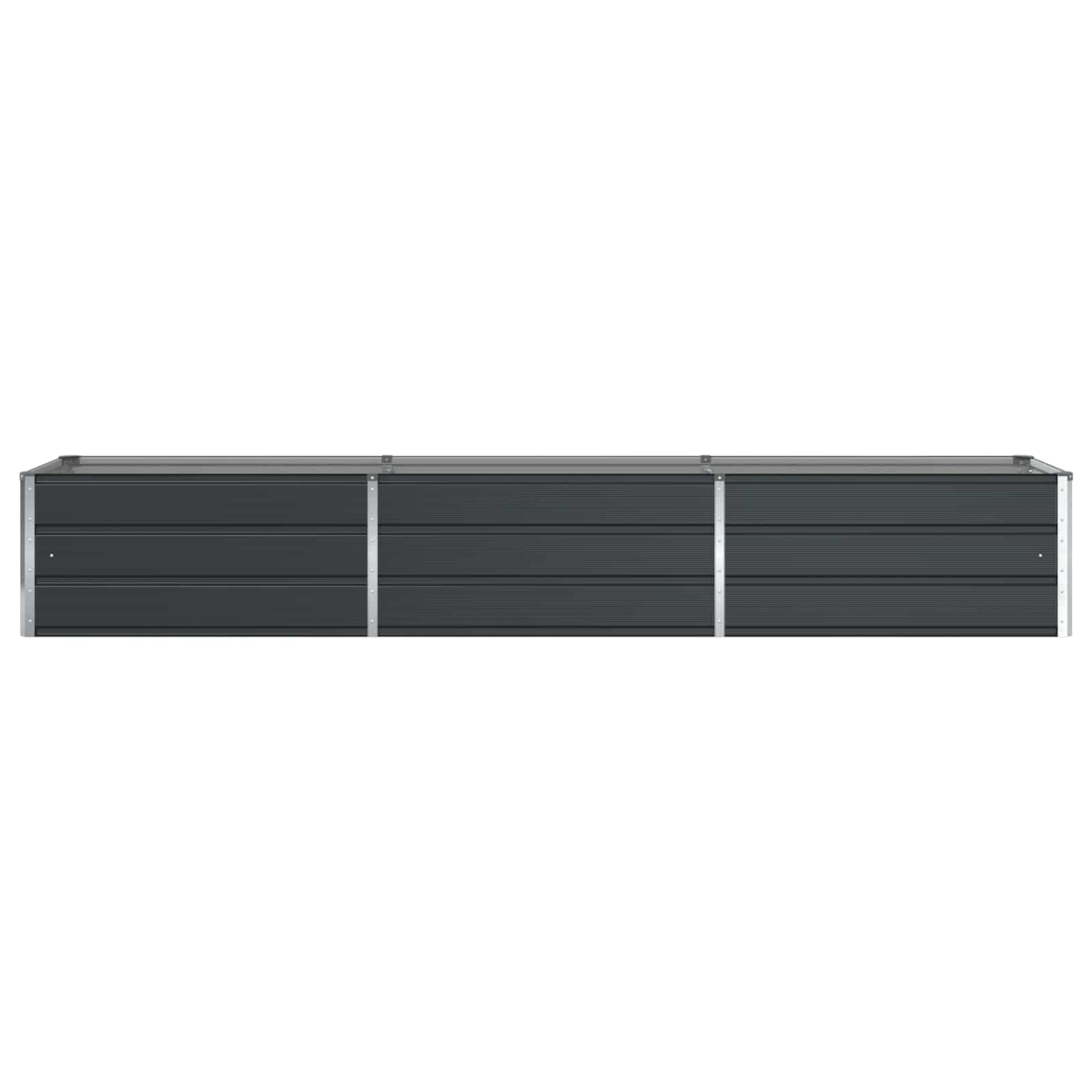 vidaXL Donica Antracyt 290 x 50 x 45 cm Stal Galwanizowana