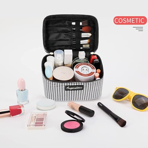 Image of Handcuffs Makeup Bag Cosmetic Organizer Toiletry Storage Pouch (Black)