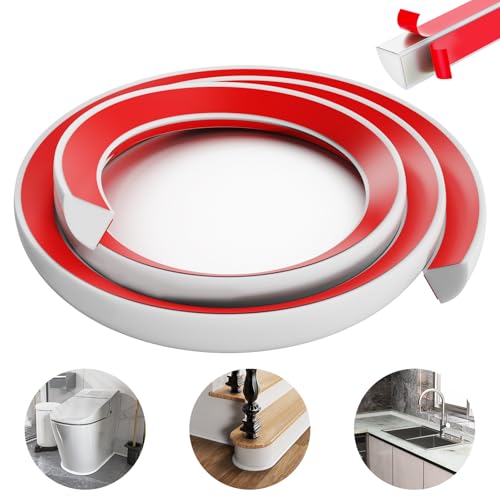 39 inch Flexible Quarter Round Molding Peel and Stick,3/4