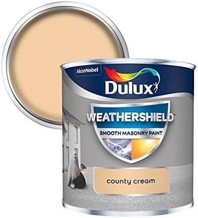 Dulux All Weather Protection Smooth Masonry - 250ml - County Cream