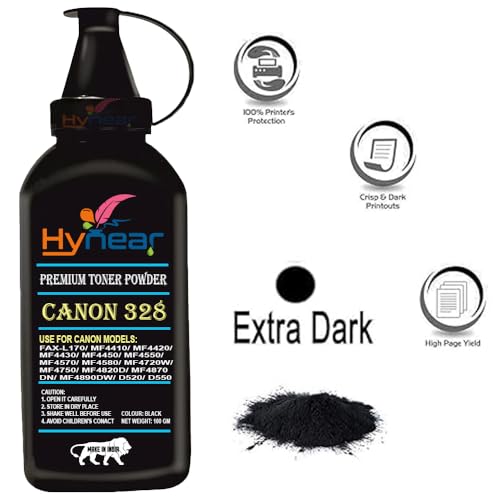 Image of 328 Toner Cartridge with Powder Compatible for Canon MF4820d,MF4412,MF4410,MF4580dn,MF4720w Printers (Toner Cartridge + Powder-2)