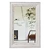   Large-Vintage-Mirrors-for-Wall-24-x-36-inches-Hanging-Rustic-Distressed-White-Mirror-for-Bedroom-Decorative-Bathroom-Vanity-Mirror-Wood-Framed-Rectangular-Wall-Mounted-Mirrors-Decor