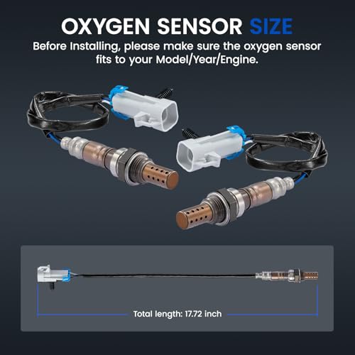 Sensor de oxígeno para Chevy Silverado y GMC Sierra miniatura 3