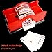 VQP Manual Hand Crank Card Shuffler, 2 Deck Casino Card Shuffler, Manual Card Mixer Shuffling Machine for UNO Five Crowns Poker UNO Texas Hold Em Blackjack