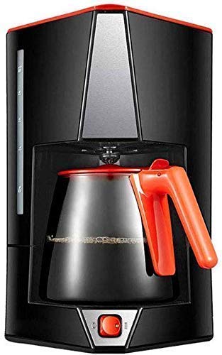 Kaffeemaschine, automatische Espressomaschine Haushalts-Tropfkaffeekanne Spiegel Kaffeemaschine, Filter Warmhalten Auto-Off-Funktion