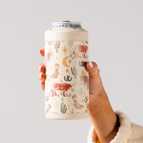 Image of HydroJug Tall Can Cooler 16 oz, Stainless Steel Can Holder, Rodeo