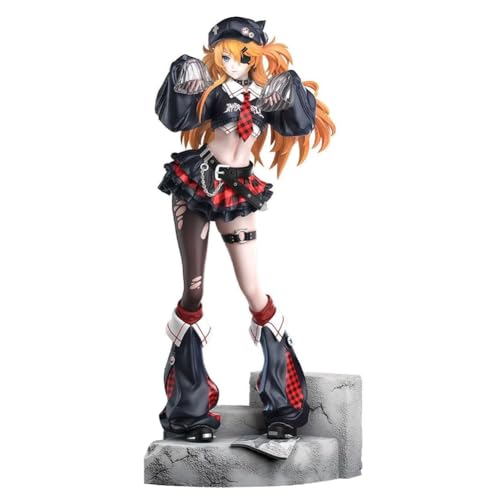 Qiufman Asuka Langley Soryu Figurine Anime Figurines d'action Sculpture 33 cm PVC Modèle Anime Filles Statue Décoration Pièces de collection Cadeau