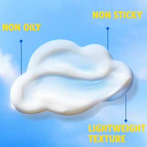 Image of VASELINE Cloud Soft SPF 50 PA ++++ Light Moisturiser, 200 ml, for Soft and Bouncy Skin, with Ceramides & Hyaluron Moisture Fillers, Non-Sticky and Lightweight, Broad Spectrum Protection
