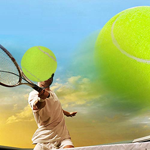 TIMESETL 3 Stück Tennisball mit Schnur Tennisball am Seil, Tennis Trainer Set Sports Training Tennis Ball an Schnur Ersatzball für Tennistrainer, Tennisbälle für Erwachsene, Anfänger, Training