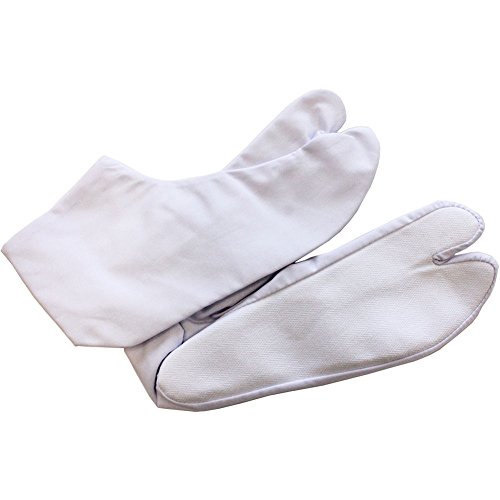 Fukusuke Adult Japanese Kimono Tabi Socks with 4 Kohaze Clasps (25cm/9.8inch)3