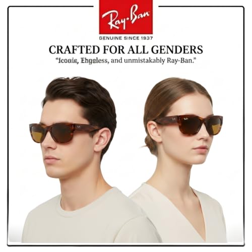 Image of Ray-Ban RB2289 MEGA BALORAMA Square-Round Shaped Sunglasses for Men & Women with Official RAYBAN Eyewear Kit