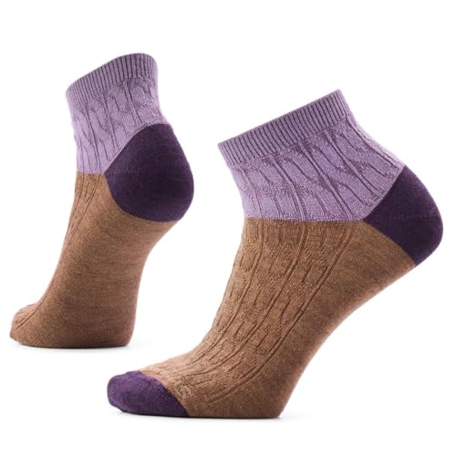 Image of Smartwool Womens Everyday Cable Ankle Boot Socks