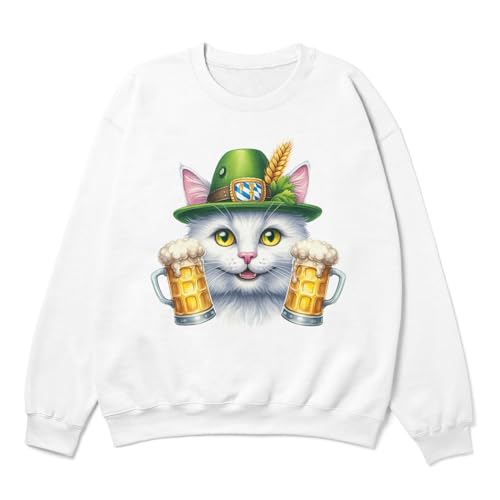 Best Cat Dad Proud Beer Lover Happy Oktoberfest Adult Youth T-Shirt Hoodie Sweatshirt