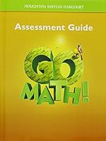 Go Math!: Assessment Guide Grade 5 0547392109 Book Cover