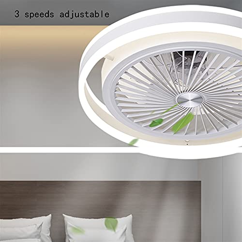 Plafonnier ventilateur moderne à LED réglable avec télécommande pour salon - 2