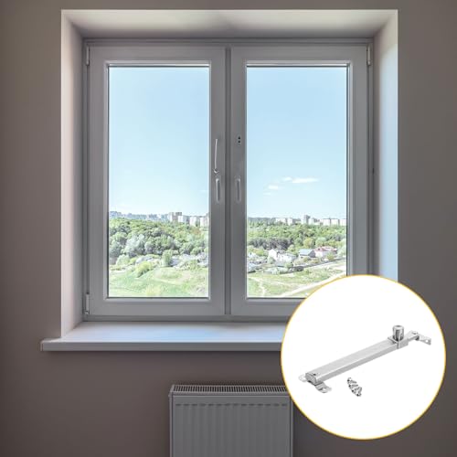 Pestillo de ventana regulable de acero inoxidable para evitar cierres bruscos 6
