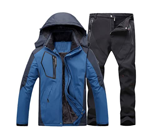 Combinaison de ski imperméable veste pantalon polaire pour rester au chaud dehors