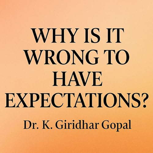 『Why Is It Wrong to Have Expectations?』のカバーアート