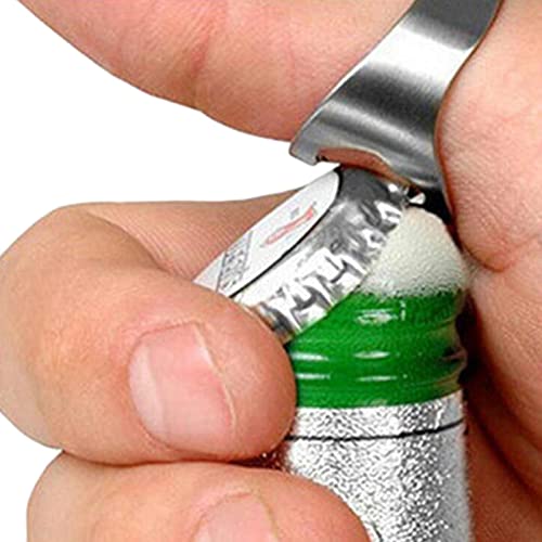 Anel garrafa cerveja, ferramenta criativa, versátil, aço inoxidável, garrafa, anel festa